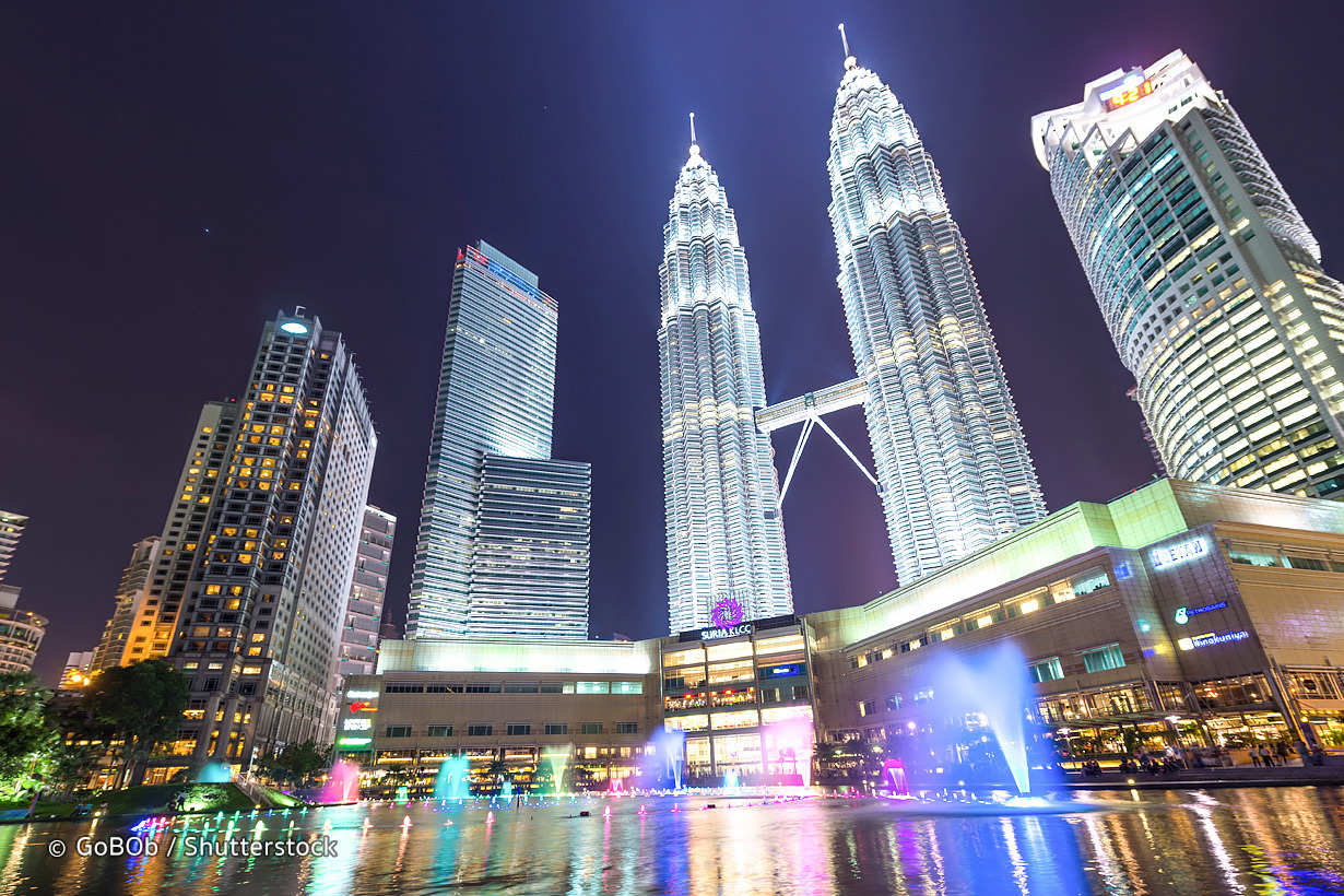 Petronas Twin Tower – 2.3km