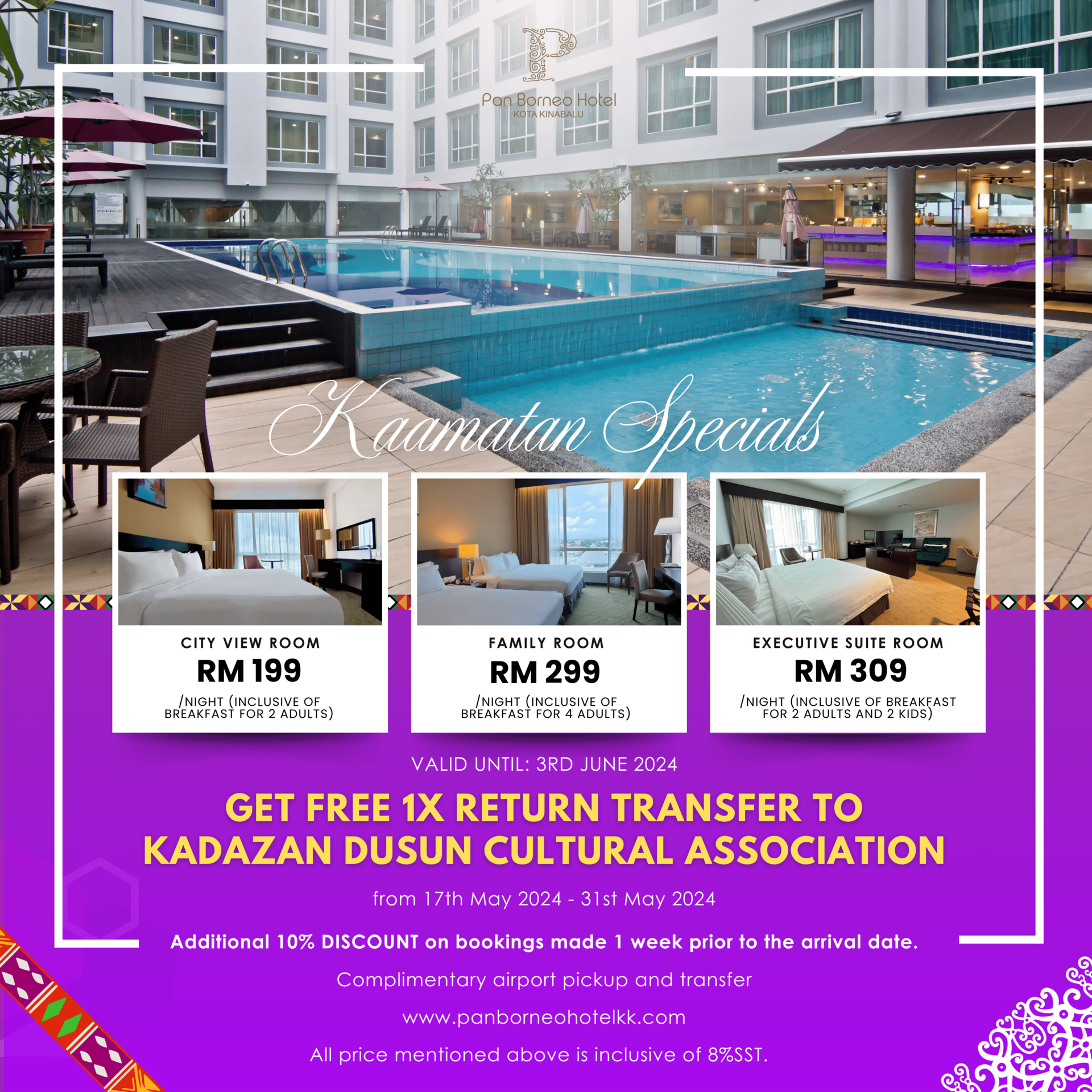 Image of Feeling the Vibes for the Kaamatan Festival? Celebrate in Style with Our Special Promotion!