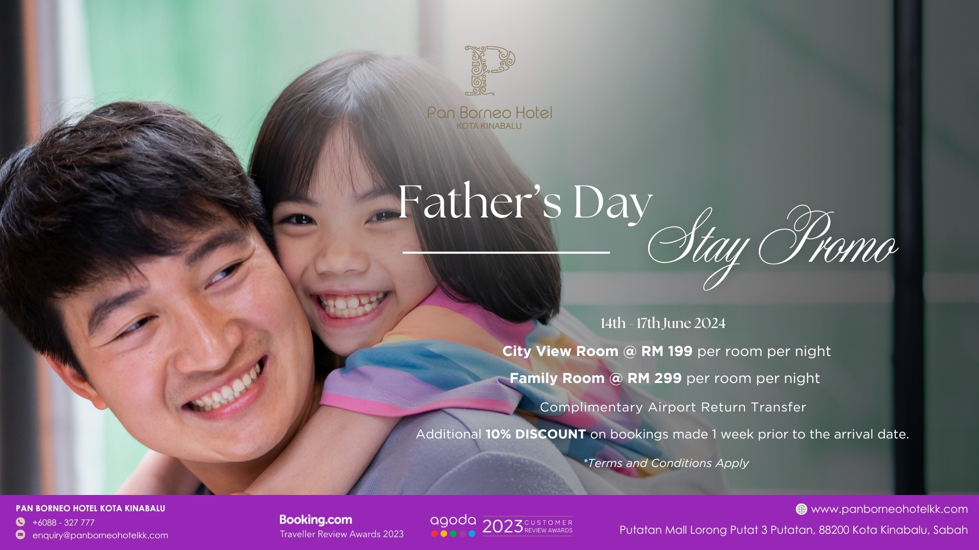 Image of Celebrate Father’s Day with a Special Getaway at Pan Borneo Hotel!