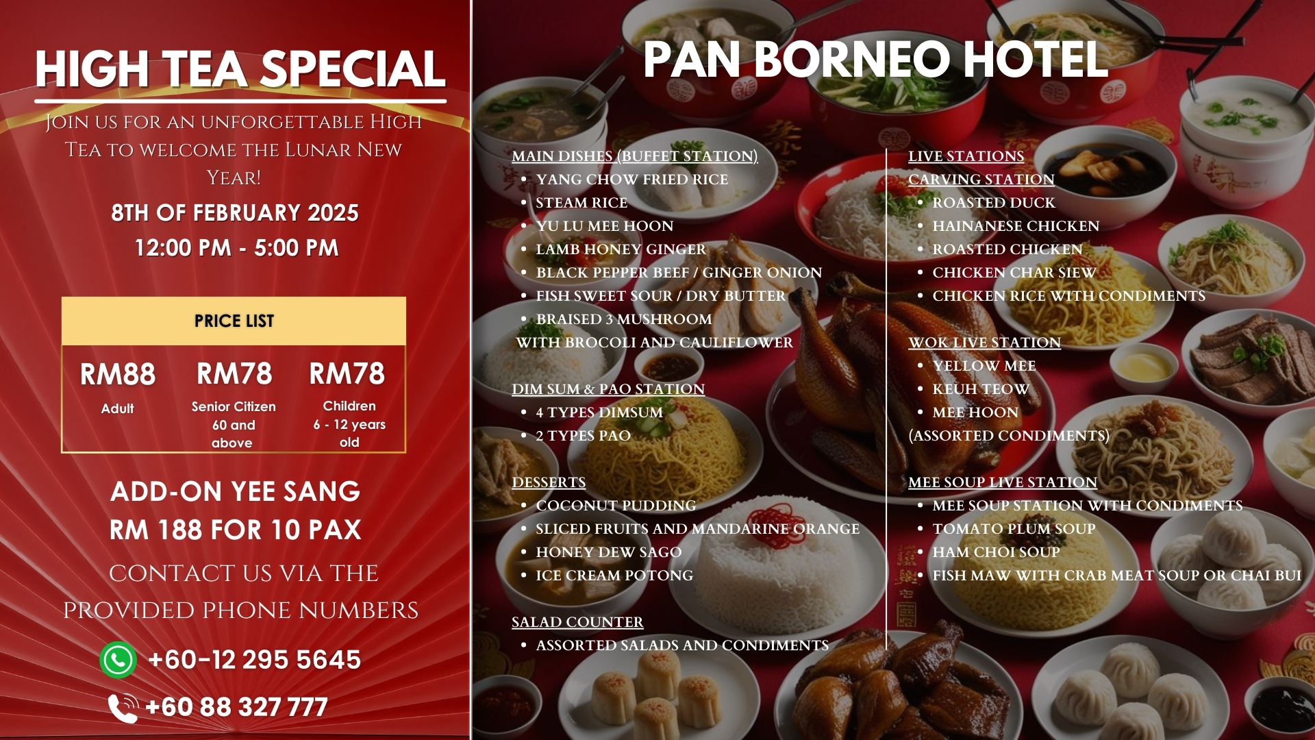 Image for Celebrate Chinese New Year with Pan Borneo Hotel’s High Tea Special